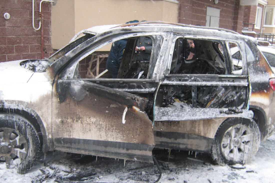 Молодой пензенец лишен свободы за поджог машины бывшей девушки
