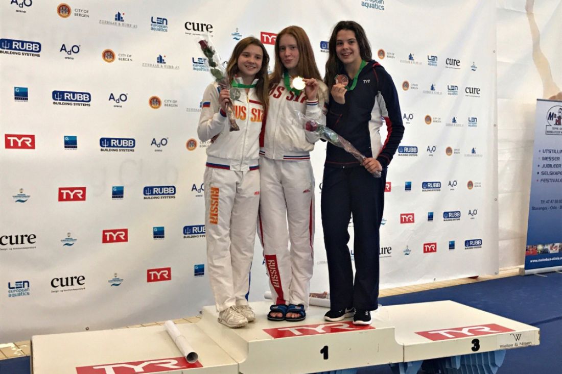 Пензенцы завоевали еще 4 медали на первенстве Европы по прыжкам в воду