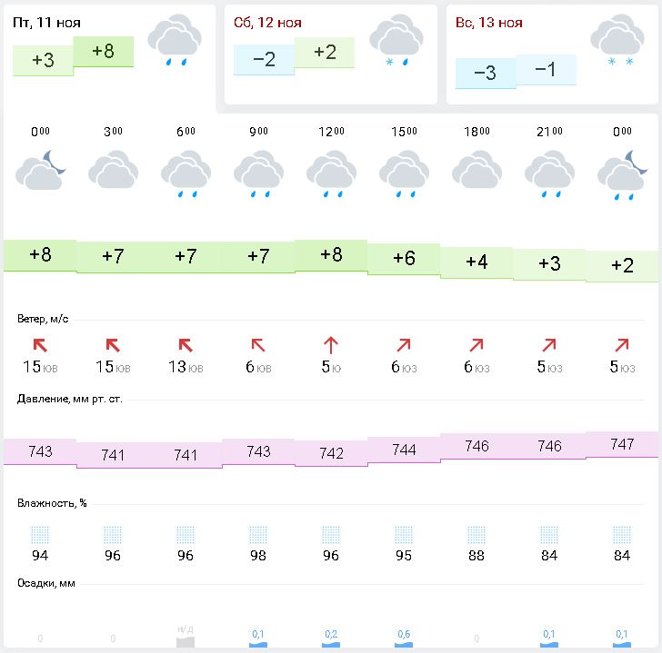 Погода 10 дней пензенская