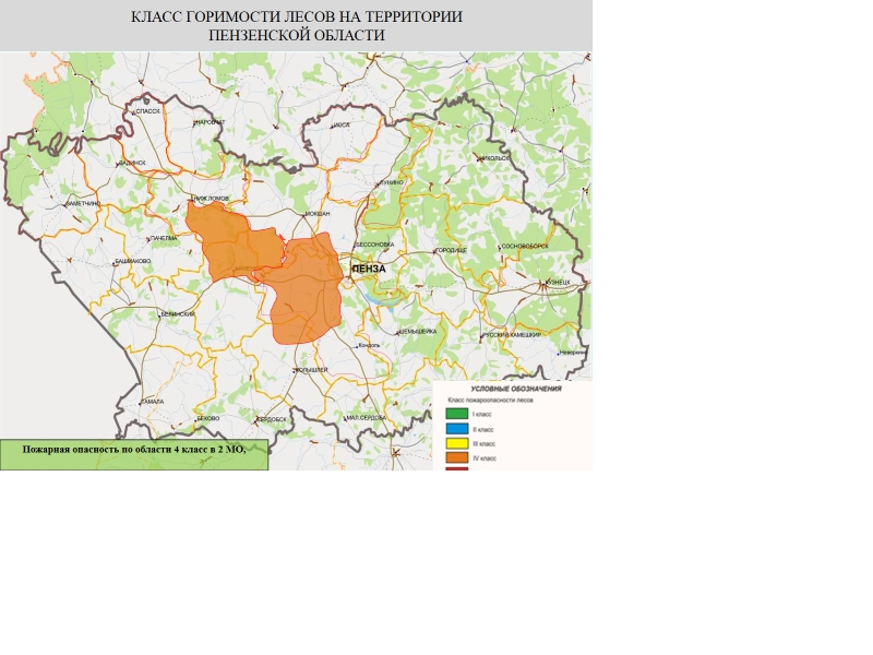 Карта лесных кварталов пензенской области