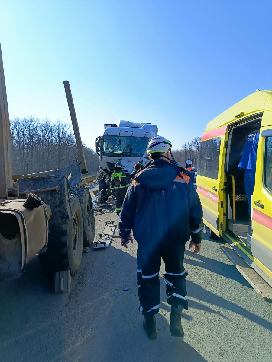 В аварии на федеральной трассе в Пензенской области пострадали трое