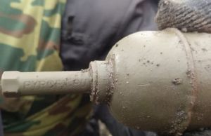 В Пензе во время уборки улиц нашли гранату