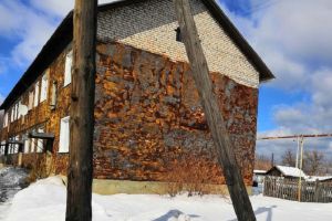 В Пензенской области дому с леопардовой расцветкой требуется ремонт