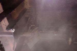 В Городищенском районе огонь охватил потолок дома