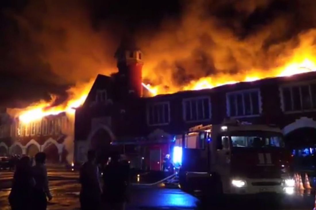 пожар на кутузовском сейчас