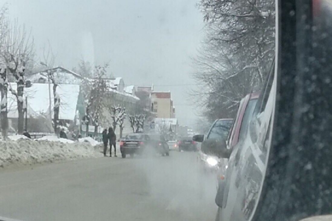 Авария в центре Пензы спровоцировала пробку