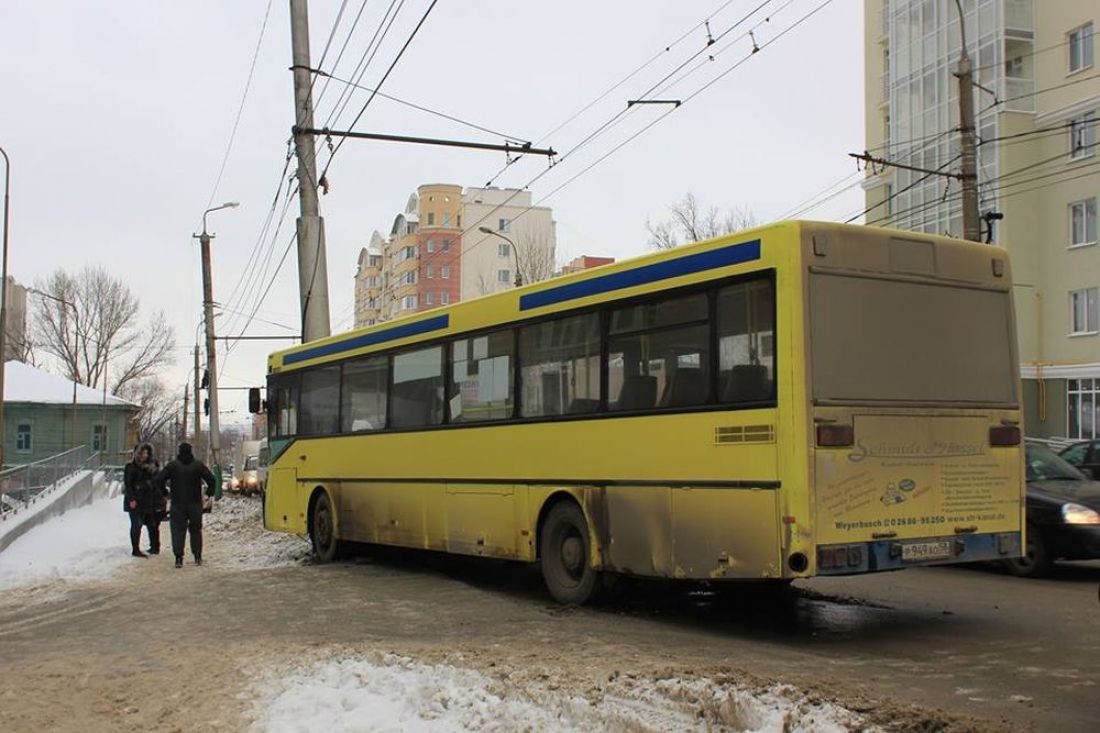 Пензенское УГИБДД прокомментировало аварию с пассажирским автобусом