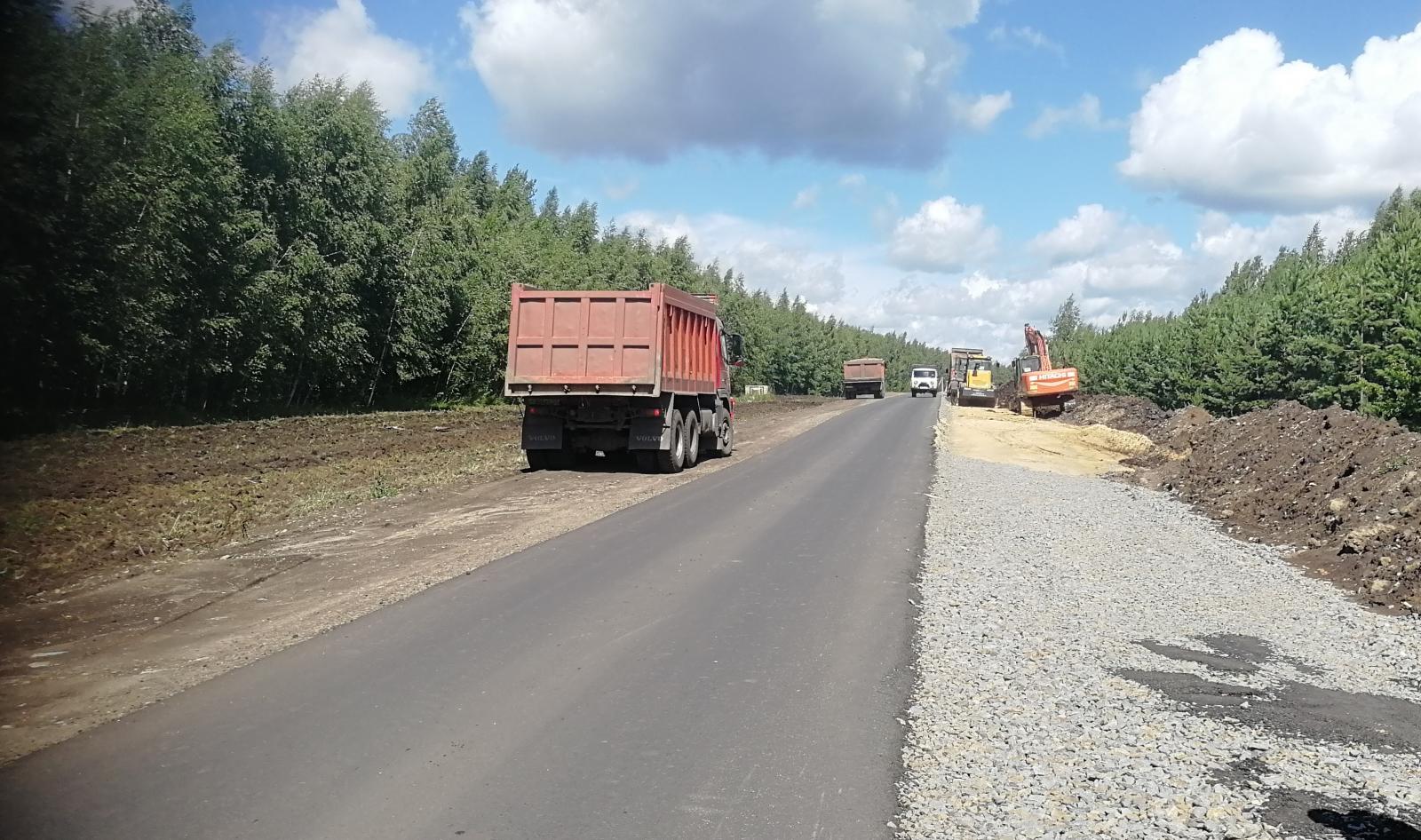 В Пачелмском районе завершается ремонт автомобильной дороги