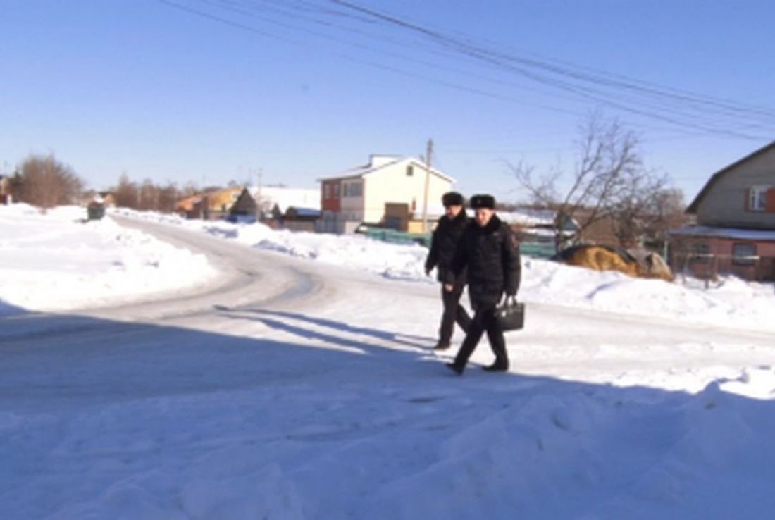 В Пензенской области вор ухватился за телевизор