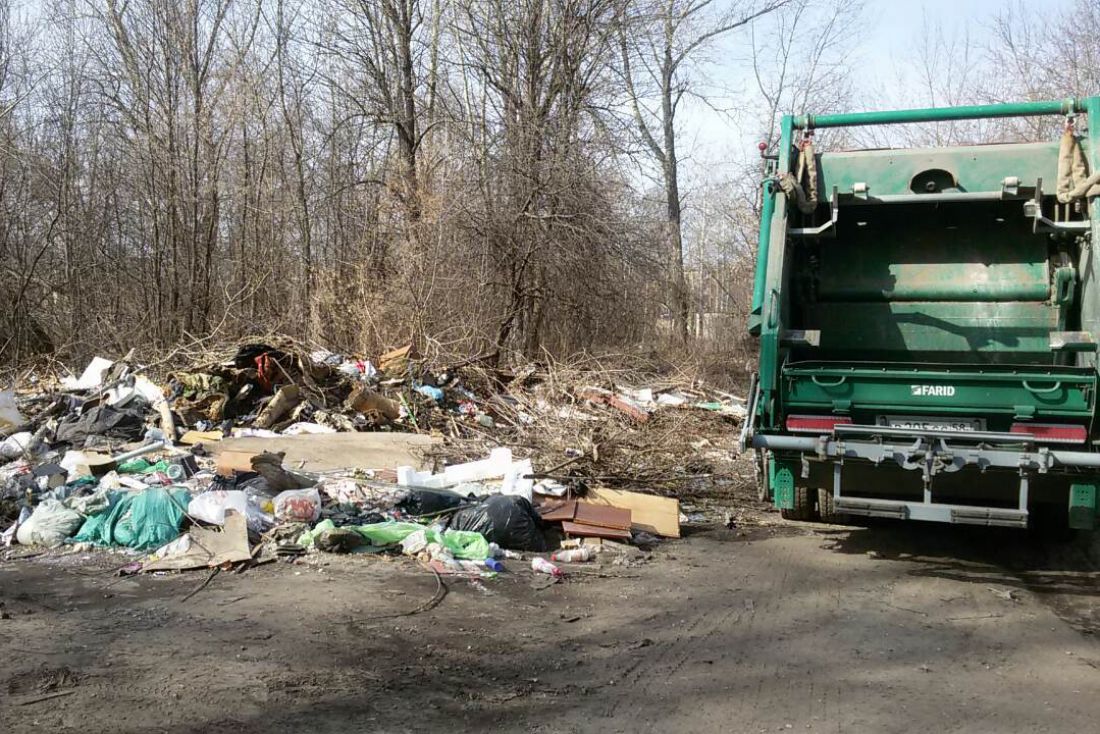 В Заводском районе Пензы сотрудники минлесхоза обнаружили  две несанкционированных свалки