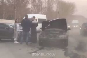 В Пензе у «Мясокомбината» капоты машин превратились в фарш