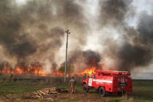 Апокалипсис сегодня. Вокруг райцентра Пензенской области полыхают пожары. Фото