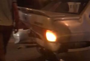 В пензенской Терновке в жесткий «паровозик» попали три машины. Видео