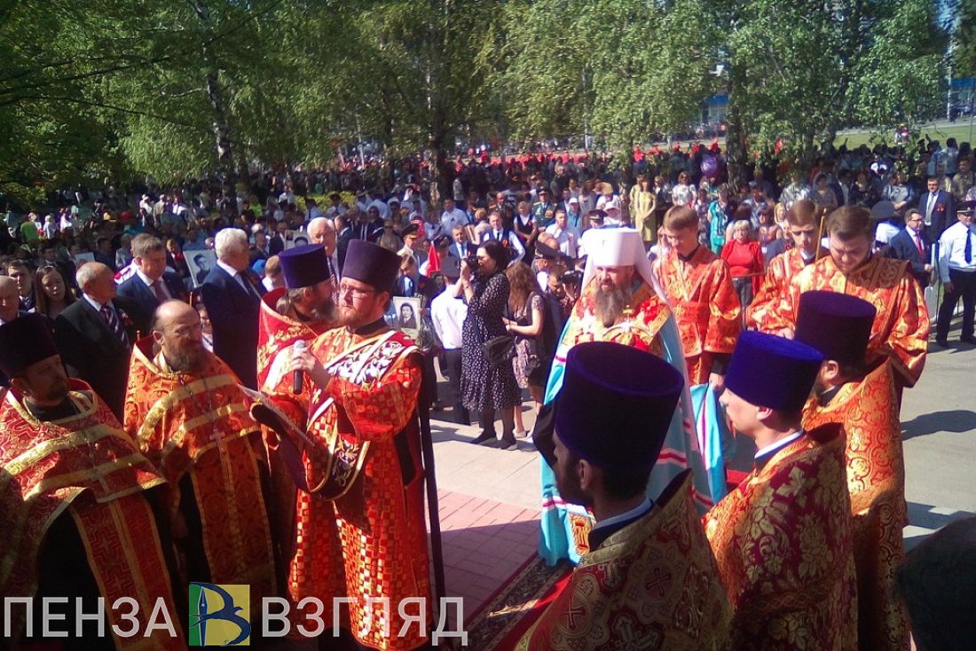 Молебен в честь. Молебен Лусад в с. Дулан..