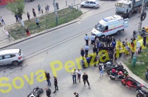 В аварии с мотоциклом на Южной поляне в Пензе пострадала девушка