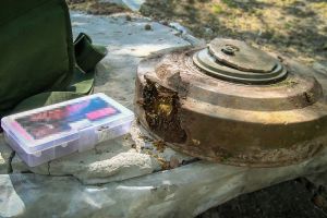 В пензенской Росгвардии рассказали подробности о найденной у аэропорта мине