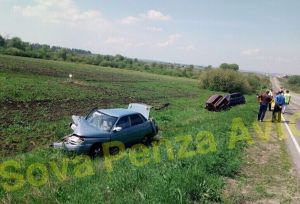 «Проклятое место». Под Пензой  четыре машины с серьезными повреждениями улетели в кювет