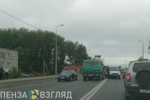 Массовая авария на улице Измайлова в Пензе спровоцировала серьезный затор