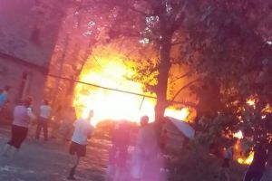 Появились подробности вечернего пожара в пензенском микрорайоне КПД