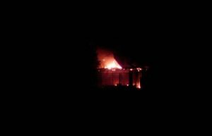 Пожар в райцентре Пензенской области вызвал беспокойство у местных жителей