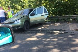Опубликовано видео с моментом жесткой аварии около Ахунского переезда в Пензе