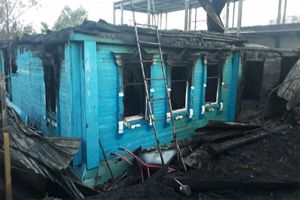 Обугленные стены и разруха. Появились снимки с места смертельного пожара на Бугровке в Пензе