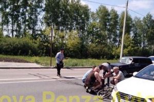 На трассе М-5 в Пензе сбили велосипедиста