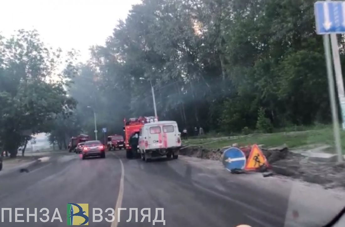 В пензенском ГУ МЧС прокомментировали пожар на Митрофановском кладбище