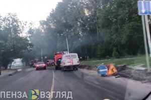 В пензенском ГУ МЧС прокомментировали пожар на Митрофановском кладбище
