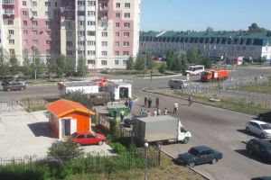 В городе Спутнике вспыхнул ларек с мороженым