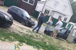 В пензенской Терновке два «ВАЗа» устроили жесткое ДТП