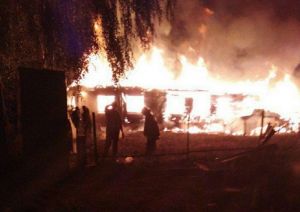 «Поджог?» Пензенская полиция возбудила уголовное дело по факту пожара в селе Лопатки возле Чемодановки