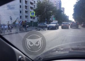 В пензенском микрорайоне Арбеково сбили подростка на велосипеде. Фото