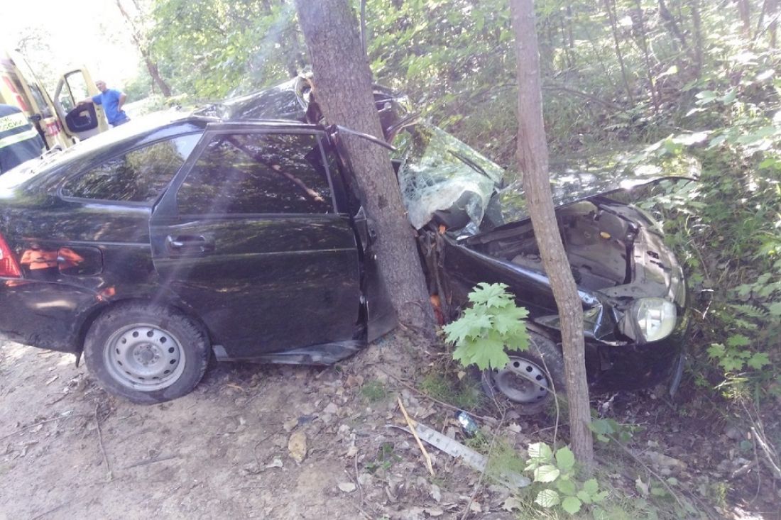 «Водитель выпал из машины, пассажир зажат». Под Пензой произошла страшная авария