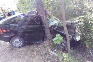 «Водитель выпал из машины, пассажир зажат». Под Пензой произошла страшная авария