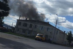 Пользователи соцсети сообщают о пожаре в Кузнецке