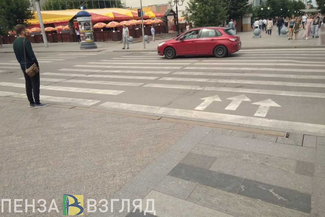 В Пензе светофор для смартфонозависимых вышел из строя