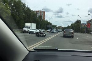 В пензенском УГИБДД рассказали, кто пострадал в аварии с мотоциклом на проспекте Победы