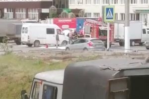 К пензенской базе «ОРЭХТ» прибыли сотрудники экстренных служб