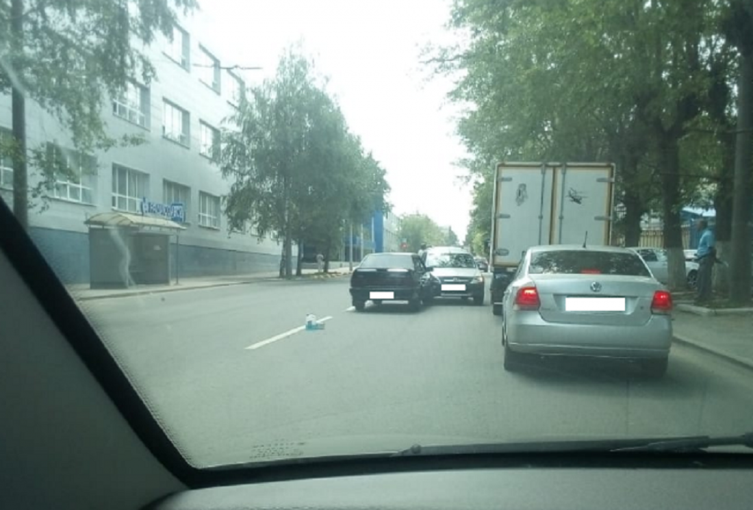 Очевидцы сообщают об очередном ДТП в пензенском микрорайоне Север