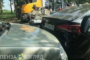 Стало известно, как перевернулась иномарка в пензенском Арбекове