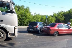 На трассе «Урал» в Пензенской области столкнулись автомобили