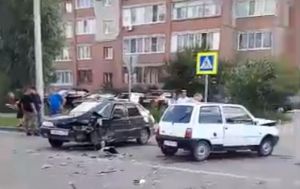 В пензенском районе ГПЗ пьяный водитель устроил тройную аварию