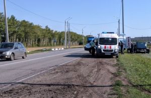 Спасателям пришлось деблокировать водителя «Нивы» в Пензенской области