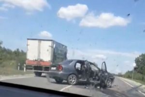 «Все живы?» Появилось видео с места жесткой аварии под Пензой
