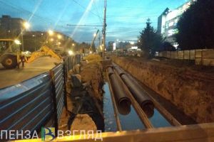 Эксклюзивные фото и видео с места коммунального ЧП в Пензе