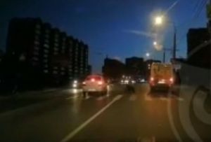 Столкновение «Яндекс Такси» с пешеходом в Пензе попало на видео