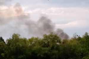 В Пензе на Барковке произошел пожар