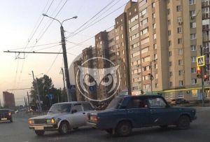 В пензенской Терновке в аварию попали два «классических» ВАЗа