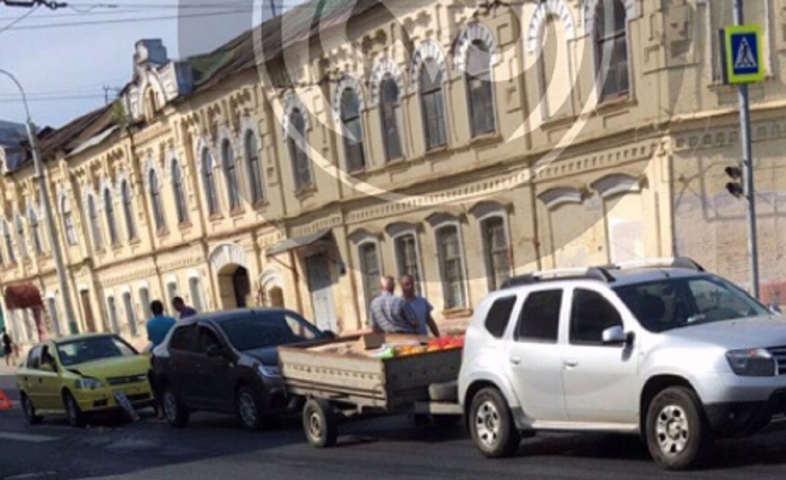 В центре Пензы три авто устроили ДТП